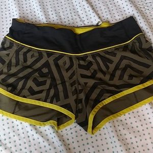 Lululemon speed shorts 4